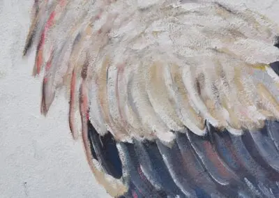 Detalle ciguena