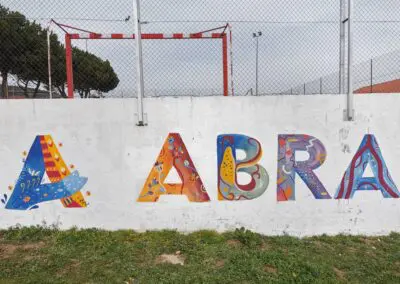 Detalle del mural