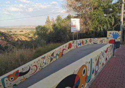 Detalles del mural