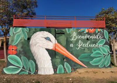 Mural “La cigüeña”