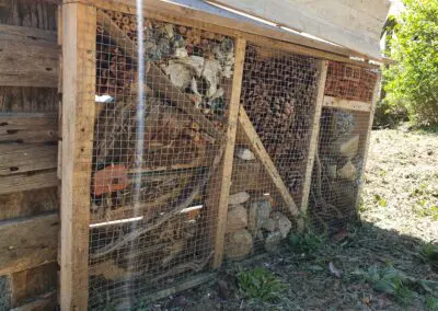 Casetas para insectos