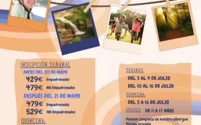 Juventud e infancia 15 Campamento de verano en Cáceres