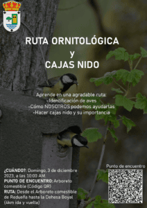 Ruta ornitológica.