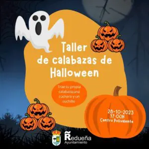 La noche de Halloween culmina una semana llena de actividades 1 poster taller calabazas