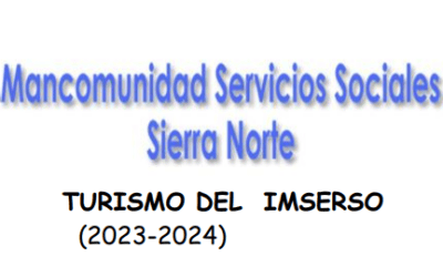 Programa de Turismo del IMSERSO 2023/2024