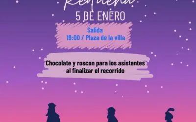 Cabalgata de los Reyes Magos el 5 de enero