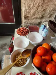 Ingredientes gachas.