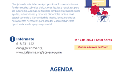 Actualidad 23 Talleres de digitalización para empresas y autónomos en enero