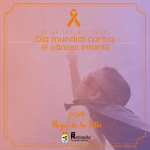 Lazos para crear conciencia contra el cáncer 2 Día Internacional contra el Cáncer Infantil.