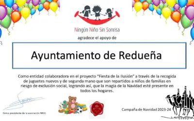 Actualidad 16 Ningún Niño Sin Sonrisa agradece la solidaridad de Redueña