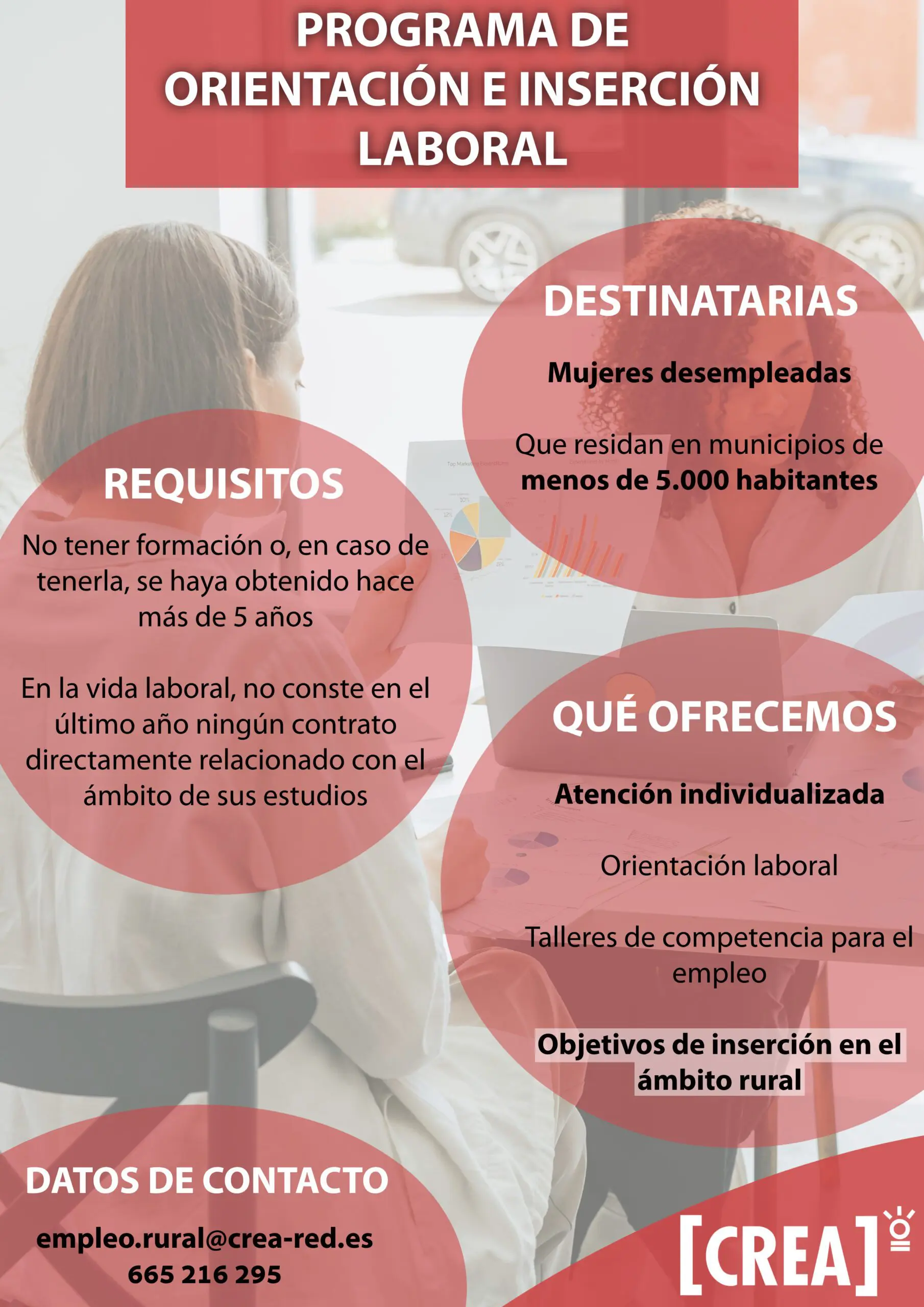 Programa_orientacion_insercion_laboral_mujeres_CREA CREA.