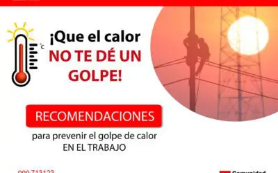 Evitar los golpes de calor en el trabajo