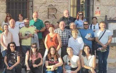 Jornada agroecológica con visitantes de Almería