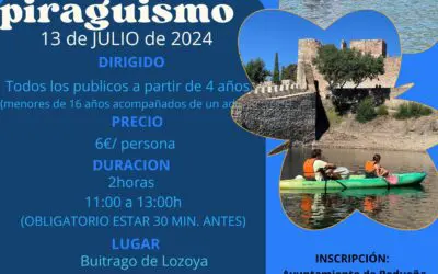 Actualidad 18 Jornada de piragüismo en Buitrago de Lozoya