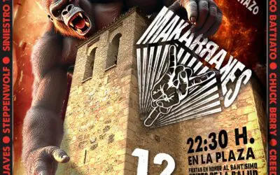 Concierto de rock con Makarrakes en la plaza
