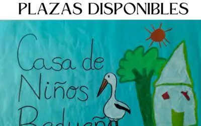 Plazas disponibles para la Casa de Niños