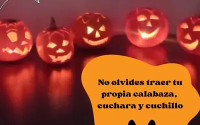 Taller de calabazas para Halloween