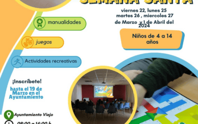 Actualidad 20 Inscripción para el Campamento de Semana Santa