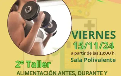 Segundo taller de nutrición en Redueña