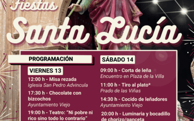 Programación de las fiestas de Santa Lucía 2024