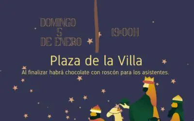 Actualidad 7 Cabalgata de los Reyes Magos en Redueña