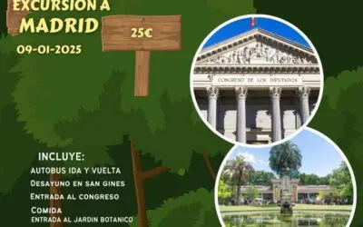 Actualidad 6 Excursión a Madrid: Congreso y Jardín Botánico