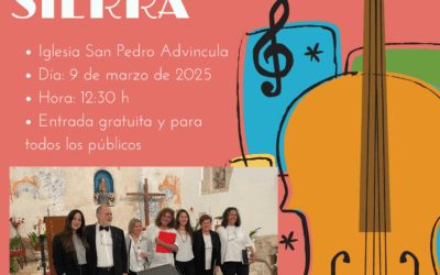 Concierto de la coral «Puerta de la Sierra» en la iglesia