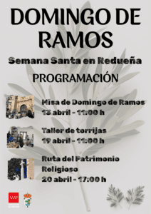 Semana Santa en Redueña 1 Programación.