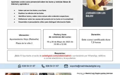 Actualidad 4 Curso «¡Cuidado con los bulos!» para todas las edades