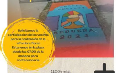 Actualidad 3 Celebración del Corpus Christi en Redueña
