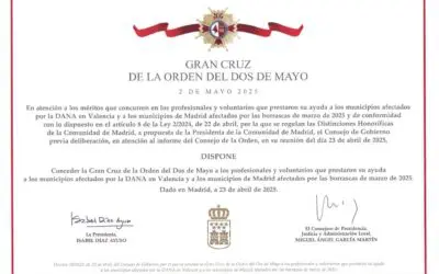 Reconocimiento a los vecinos de Redueña por la DANA
