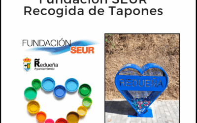 Redueña ayuda a la infancia reciclando tapones de plástico