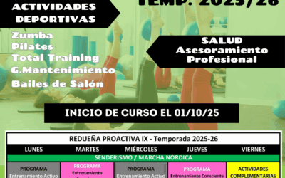 Programa Redueña Proactiva 2025-2026