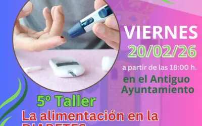 El V Taller de Nutrición de la temporada 2025/26 abordará la alimentación en la diabetes