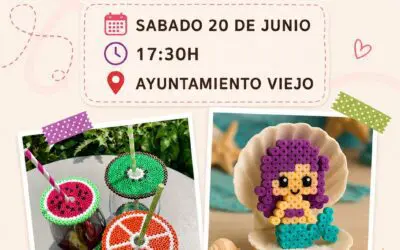 Redueña acoge el II Taller de Hamma Beads para fomentar la creatividad y el ocio en comunidad