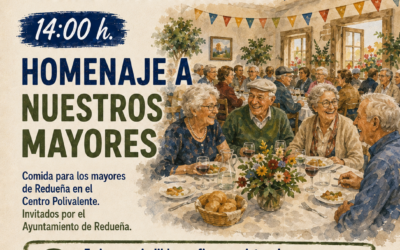 Homenaje a nuestros mayores: comida ofrecida por el Ayuntamiento de Redueña