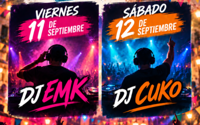 🎧 ¡DJ definitivos para las Fiestas de Redueña 2026! 🎉