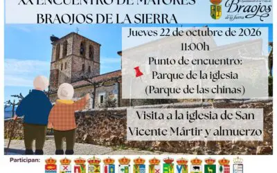 XX Encuentro de Mayores de la Sierra Norte en Braojos de la Sierra