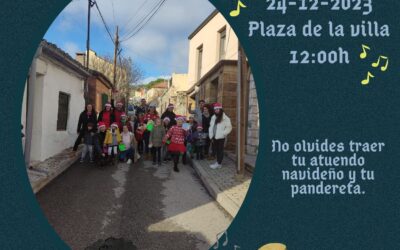 Actualidad 26 Recorrido por Redueña para pedir el aguinaldo