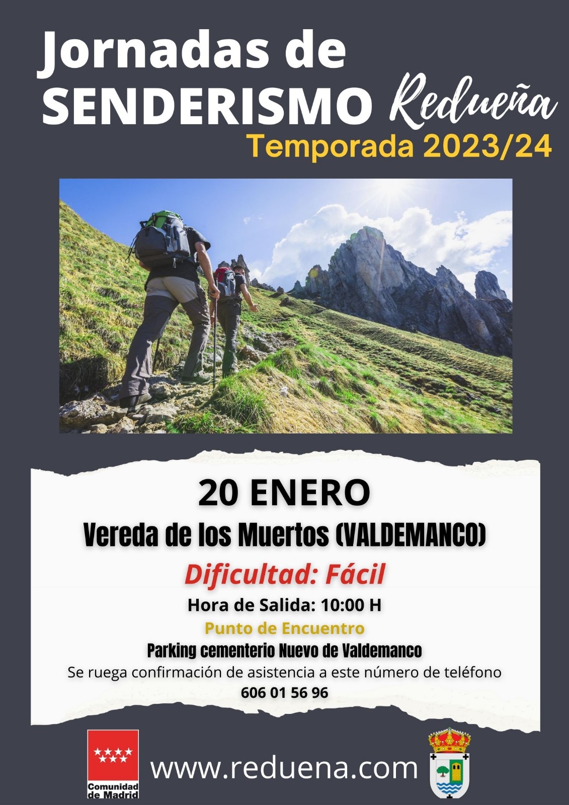 Jornada de senderismo 20 de enero.