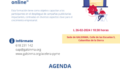 Próximo taller de digitalización para emprendedores