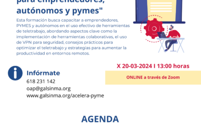 Taller online para un teletrabajo eficiente