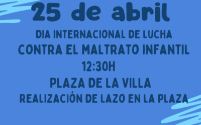 Un lazo contra el maltrato infantil