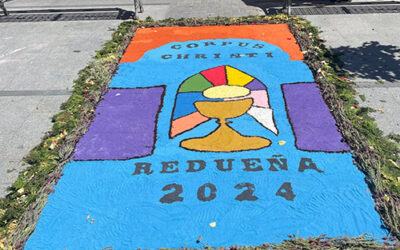 Celebración del Corpus Christi en Redueña