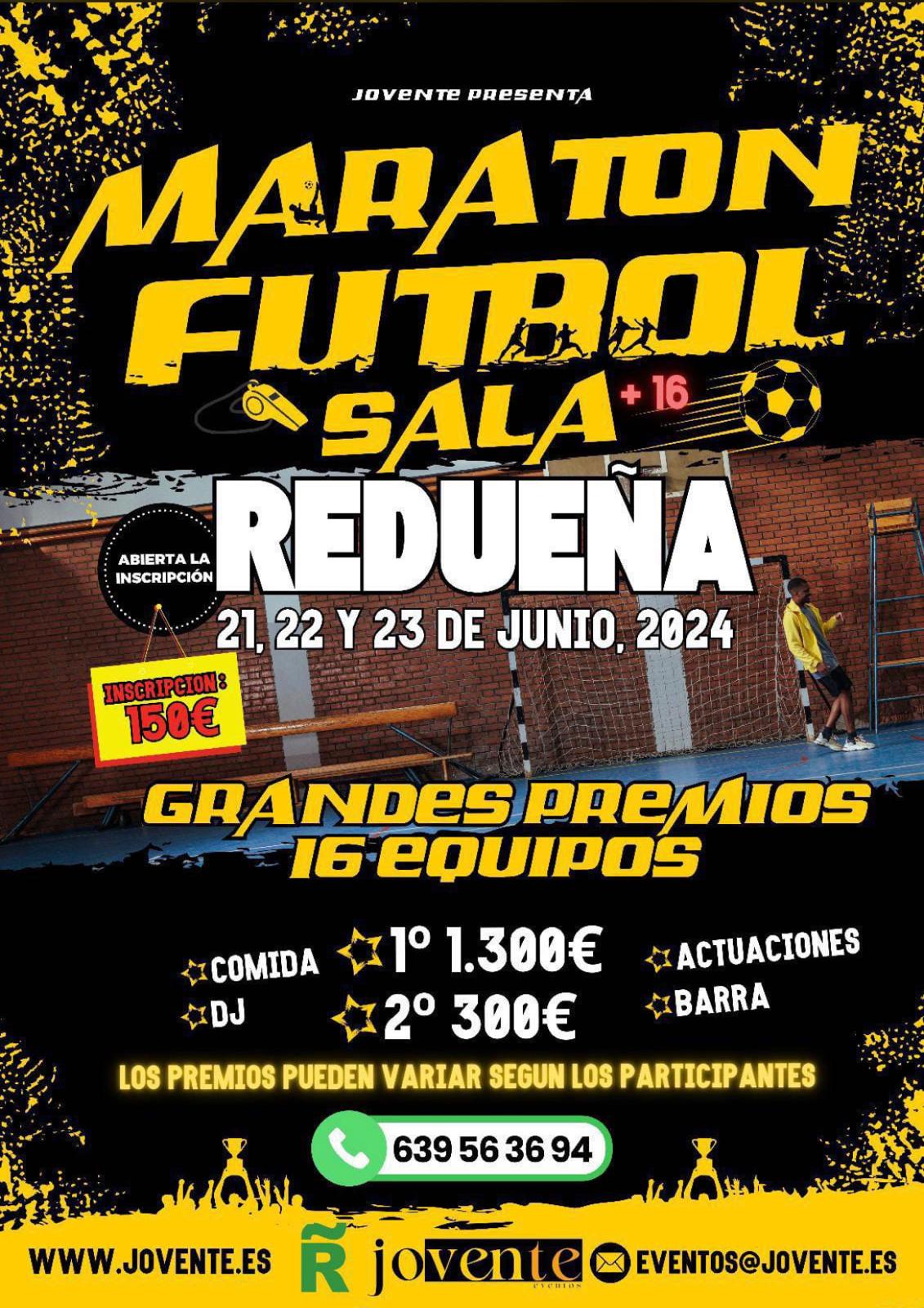 Maratón de fútbol sala.