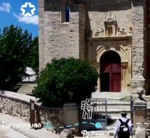 El Camino Mendocino de Redueña, en Telemadrid 1 Iglesia.