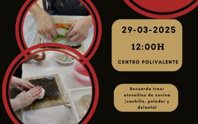 Apúntate a un taller de degustación de sushi