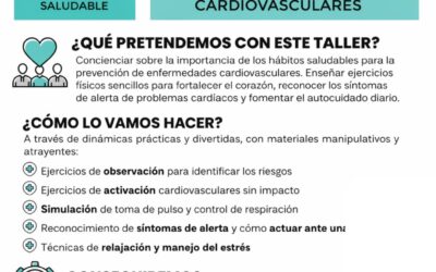 Redueña acoge el taller – Cuidado del corazón y prevención de enfermedades cardiovasculares.