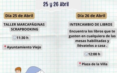 Actividades por el día del Libro 2026: una celebración universal de la cultura