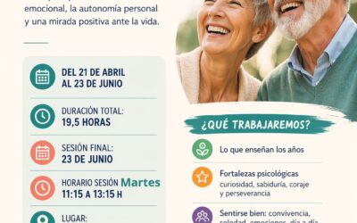 El Ayuntamiento Junto con la Fundación Caixa, impulsa el taller “Vivir en positivo” para promover el bienestar emocional de las personas mayores